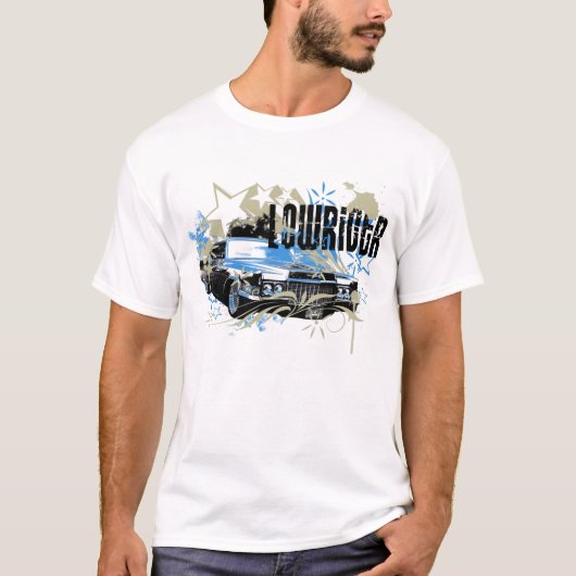 Lichte Cadillac Lowrider III T-shirt (Voorkant)