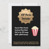 Lichte camera actie Film Premiere Verjaardagsfeest Kaart (Achterkant)