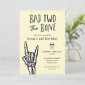 Lichte citroen slecht twee de bot 2e verjaardag pa kaart (Staand voorkant)