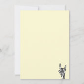 Lichte citroen slecht twee de bot 2e verjaardag pa kaart (Achterkant)