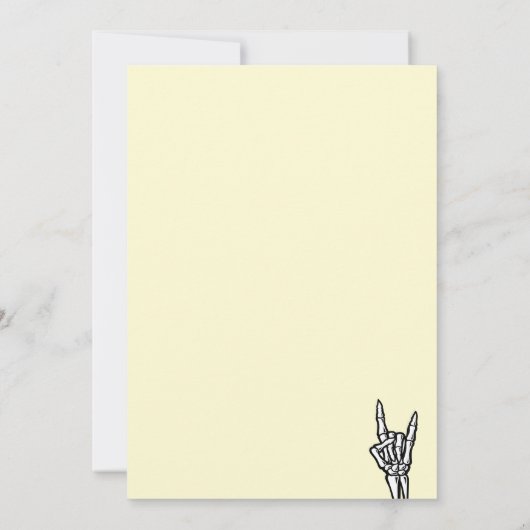 Lichte citroen slecht twee de bot 2e verjaardag pa kaart (Achterkant)