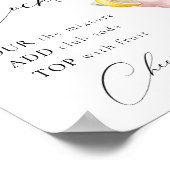 lichte cocktailbar poster (Hoek)