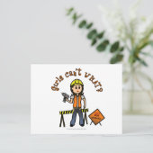 Lichte constructie briefkaart (Staand voorkant)