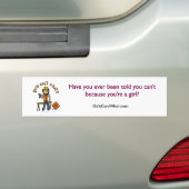 Lichte constructie bumpersticker (Op auto)
