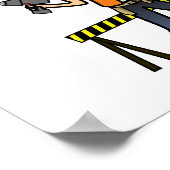 Lichte constructie poster (Hoek)