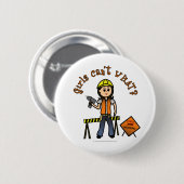 Lichte constructie ronde button 5,7 cm (Voorkant /achterkant)