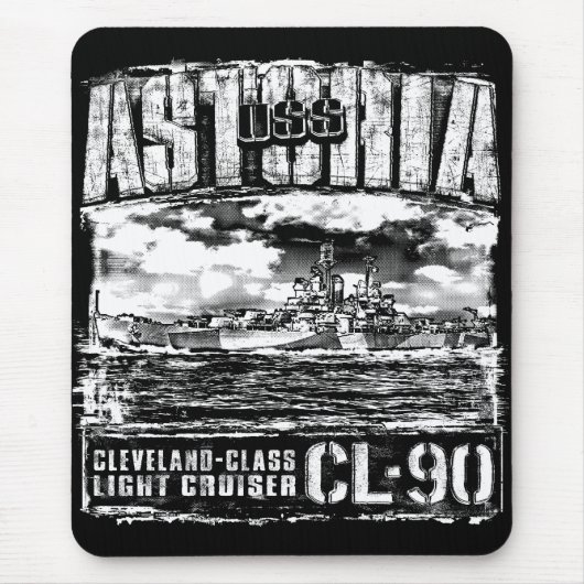 Lichte cruiser Astoria Muismat (Voorkant)