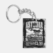 Lichte cruiser Astoria Sleutelhanger (Voorkant Links)