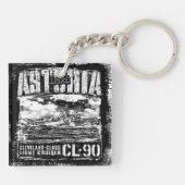 Lichte cruiser Astoria Sleutelhanger (Achterkant)