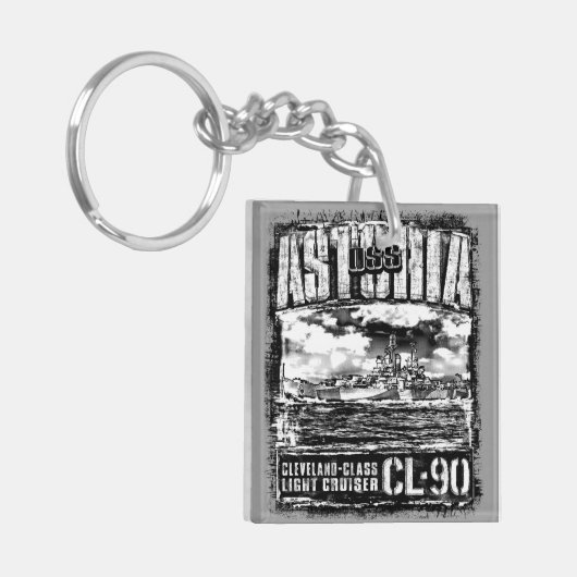 Lichte cruiser Astoria Sleutelhanger (Voorkant Links)