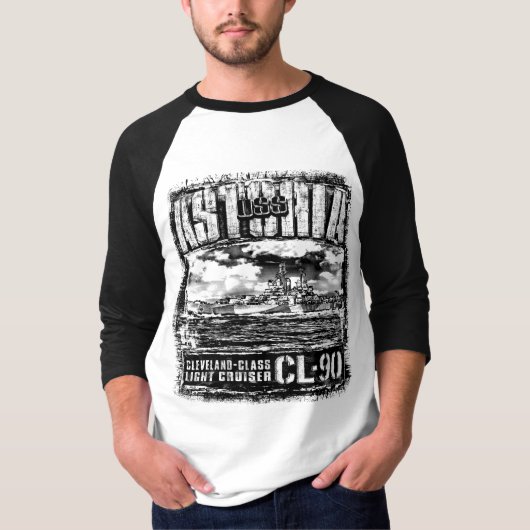 Lichte cruiser Astoria T-shirt (Voorkant)