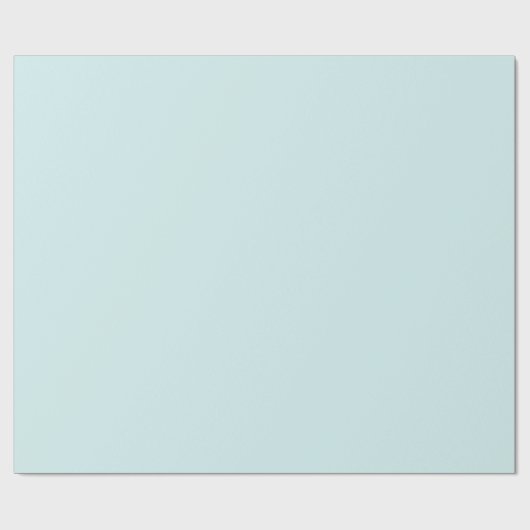 Lichte cyaan vaste kleur cadeaupapier (Vlak)