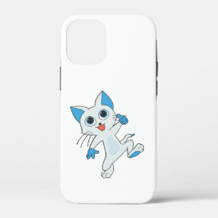 LICHTE CYAANSE KITTEN MET BLAUWE JONGEN, EARS Case-Mate iPhone CASE