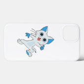 LICHTE CYAANSE KITTEN MET BLAUWE JONGEN, EARS Case-Mate iPhone CASE (Achterkant (horizontaal))