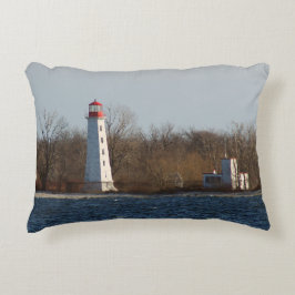 Lichte dichte kussen van Duck Island