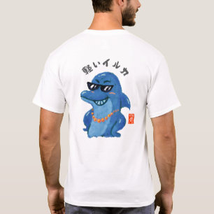 Lichte dolfijn t-shirt