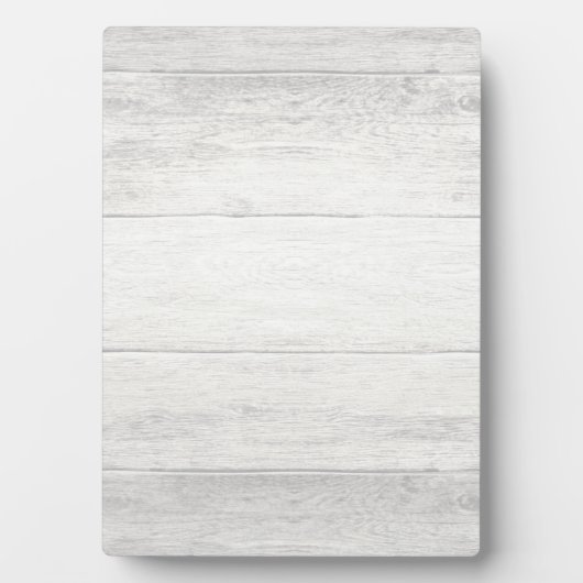 Lichte Drijfhout Achtergrond Plaque Fotoplaat (voorkant)