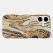 Lichte Drijfhout Nerf Hoesje voor Telefoon (Achterkant (horizontaal))