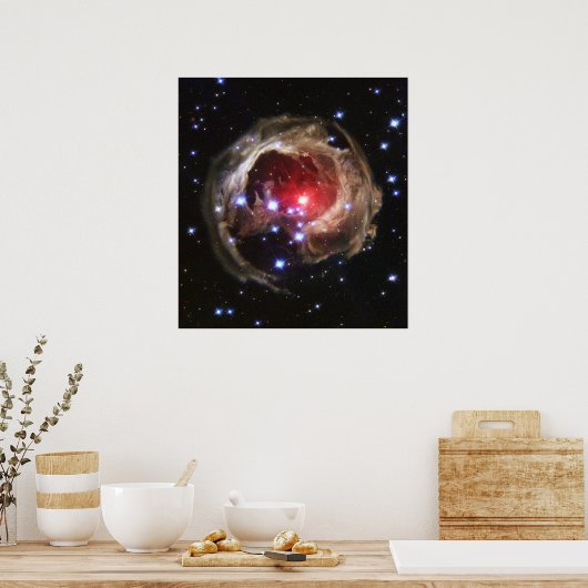 Lichte echo poster (Keuken)