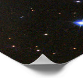 Lichte echo van V838 Monocerotis Poster (Hoek)