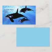 Lichte echo visitekaartje (Voorkant / Achterkant)