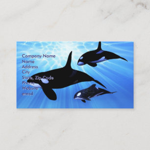 Lichte echo visitekaartje