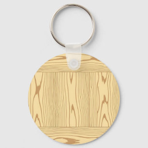 Lichte eikenhoutnerftextuur minimalistisch sleutelhanger