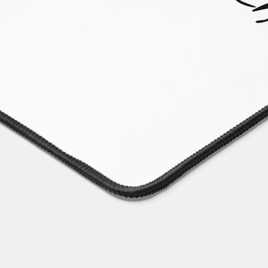 Lichte en donkere bureaumat (Hoek)