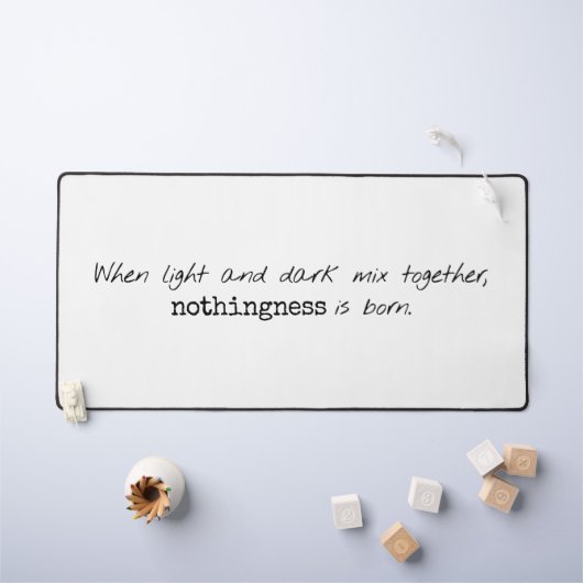 Lichte en donkere bureaumat (Kindertafel)