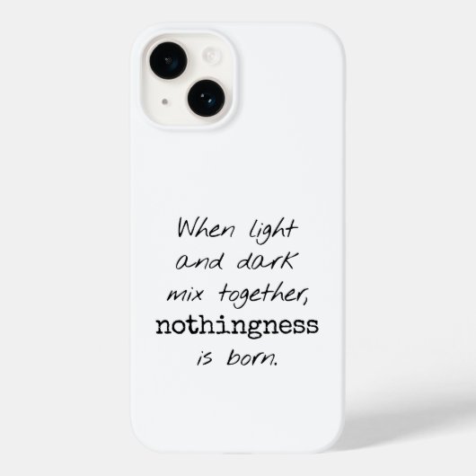 Lichte en donkere iPhone draagtas Case-Mate iPhone Case (Achterkant)