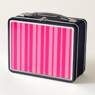 Lichte en Hot Pink Stijlvolle Strepen Patroon Desi