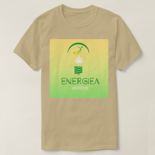 lichte energie en techniek t-shirt (Design voorkant)