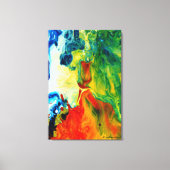 Lichte fakkel 2 Abstract landschap Canvas Afdruk (Voorkant)