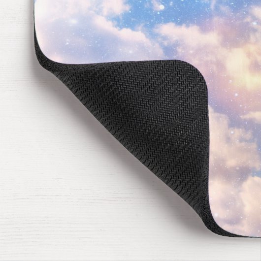 Lichte Fantasy Clouds Muismat (Hoek)