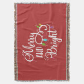 lichte feestdagen deken (Voorkant Verticaal)