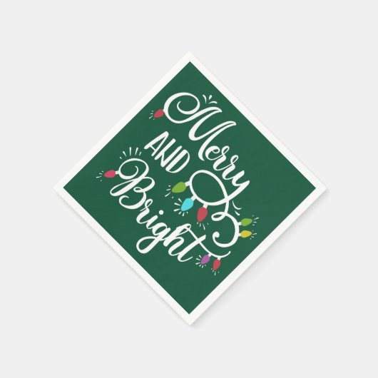 lichte feestdagen servetten (Hoek)