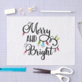 lichte feestdagen tissuepapier (Craft)