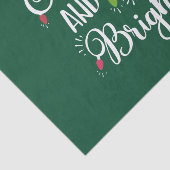 lichte feestdagen tissuepapier (Detail)