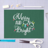 lichte feestdagen tissuepapier (Craft)