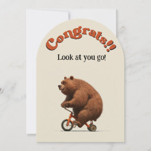 Lichte felicitatie kaart