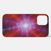 Lichte flits op een rode achtergrond Hoesje-Mate i Case-Mate iPhone Case (Achterkant (horizontaal))