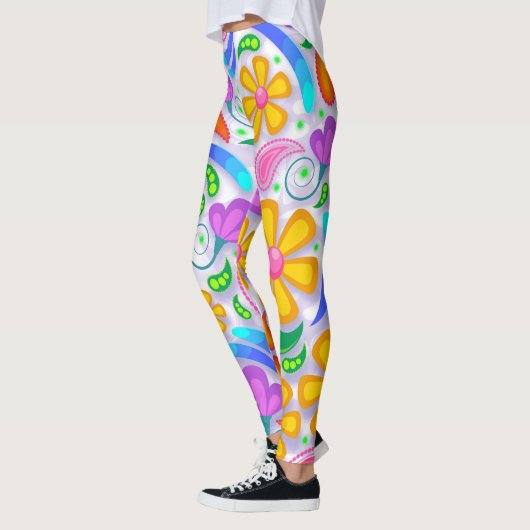 lichte flora - leggings (Links)