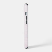 Lichte Floral achtergrond iPhone 15 Case (Linkerkant)