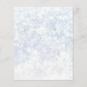 Lichte Floral Achtergrond van de Textuur Sjabloon Flyer