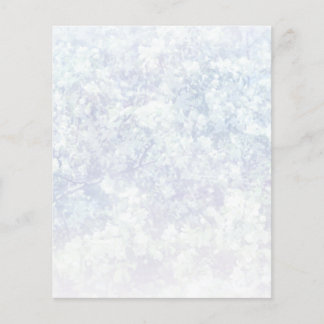 Lichte Floral Achtergrond van de Textuur Sjabloon Flyer