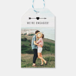 Lichte foto | Aankondiging Verloving | Cadeau Labe Cadeaulabel