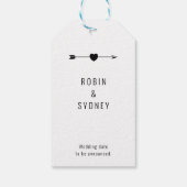 Lichte foto | Aankondiging Verloving | Cadeau Labe Cadeaulabel (Achterkant)