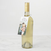 Lichte foto | De datum opslaan | Flesje Label | Bo (Schuin)