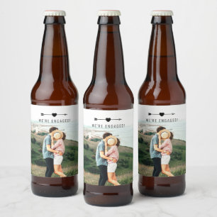 Lichte foto VERLOVING Bierlabel Bier Etiket