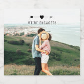 Lichte foto | VERLOVING | Bierlabel Bier Etiket (Enkel label)